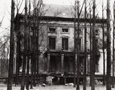 Het kasteel van Moregem, 1790, 18e eeuwse architectur