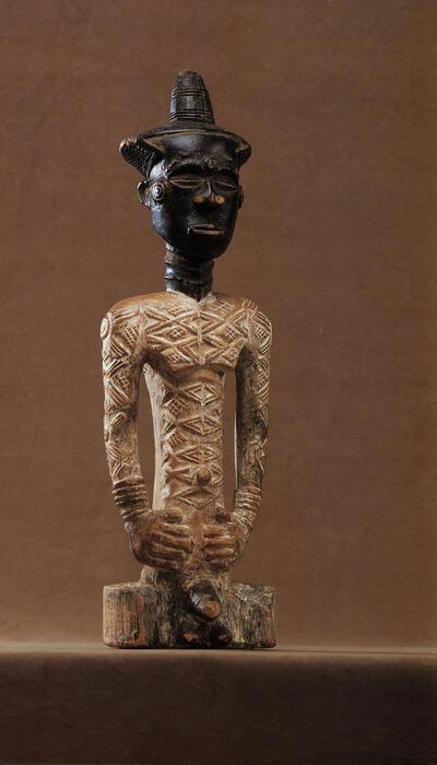 Grafbeeld (?). Ndengese, Zaïre. Afrika