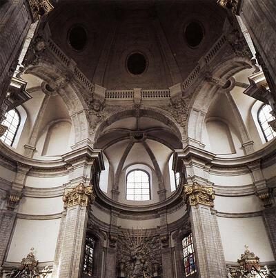 Jan Cortvriendt (? -1681), Onze-Lieve-Vrouw van Goede Bijstandkerk, Brussel. Barokarchitectuur