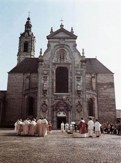Jan van den Eynde (1620-1702). Abdijkerk, Averbode. Barokarchitectuur