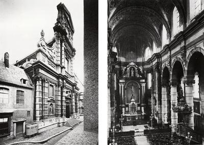 Pieter Huyssens (1577-1637). Saint-Loupkerk, Namur. Barokarchitectuur
