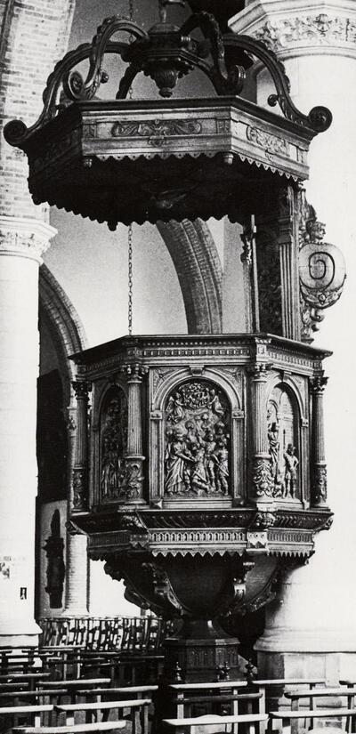 Urbain Taillebert (omstreeks 1560-na 1626). Sint-Petruskerk, Lo. Baroksculptuur en kerkmeubilair