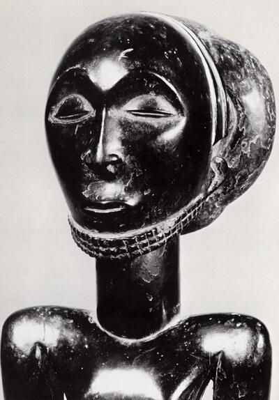 Voorouderbeeld (detail). Hemba, Zaïre. Afrika