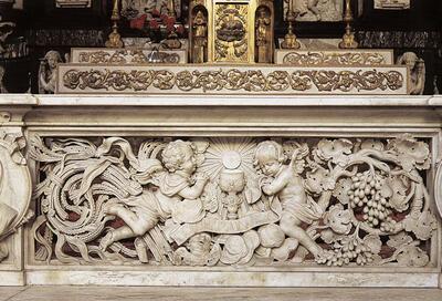 Hendrik Frans Verbruggen (1654-1724). Willem Kerricx (1652-1719). Sint-Jacobskerk, Antwerpen. 1695. Baroksculptuur en kerkmeubilair