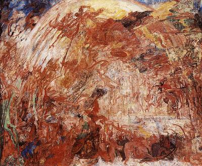 James Ensor. De val der opstandige engelen (1889). Paul van Ostaijen