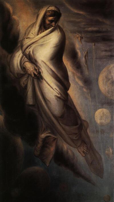 Antoine Wiertz. Een seconde na de dood. 1855. Wiertzmuseum, Brussel
