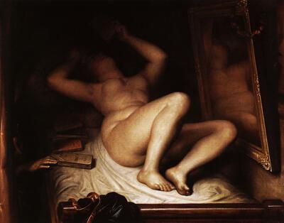 Antoine Wiertz. Romanlezeres. 1853. Wiertzmuseum, Brussel