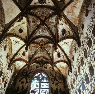 Bourgondische kapel te Antwerpen. Gotisch bouwen in Brabant.