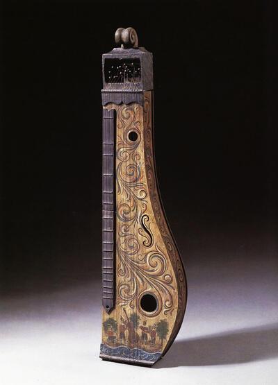 Langleik (of langspil)/Noorwegen. Van snorhout tot synthesizer.