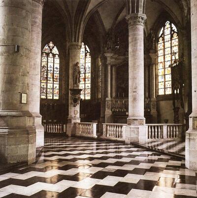 St.-Maartenskerk te Aalst. Gotisch bouwen in Brabant.