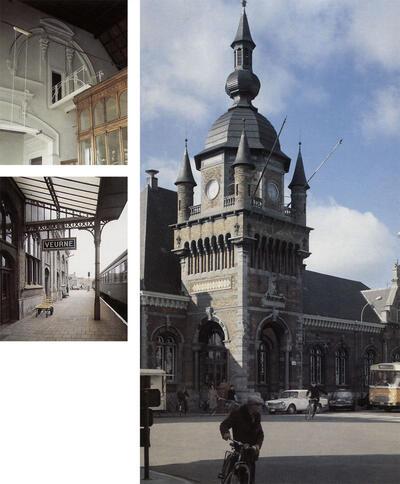 Station van Willebroek, Veurne en Oudenaarde. De wereld van trein en station.