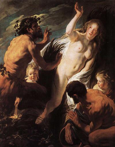 Jacob Jordaens. Pan en Syrinx.