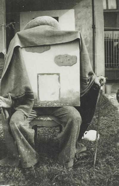 René Magritte (1898-1967). Dieu, Le huitième jour. Fotografie, Plastische kunsten