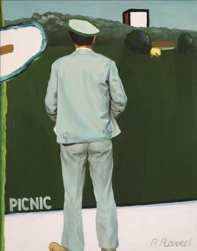 Roger Raveel, Picnic, 1973