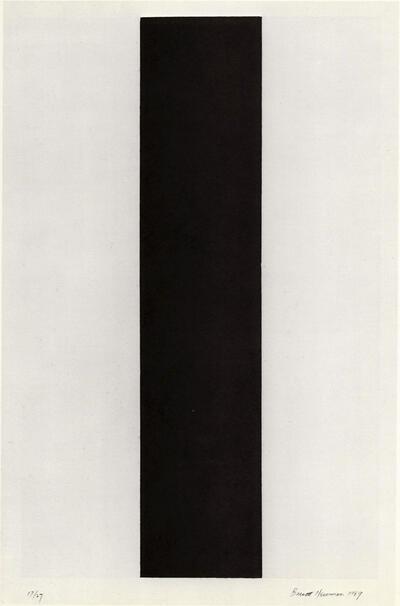 Barnett Newman, Untitled II, 1969
