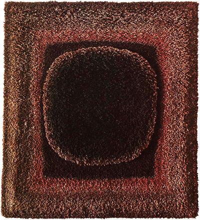 Corinne Toussein (1942-). Prisonnier de la nuit. 1972. Textielkunst