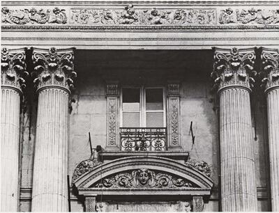 E. Carpentier (1819-1886). Hotel Continental, De Brouckèreplein 41, Brussel. 1874. Eclecticisme