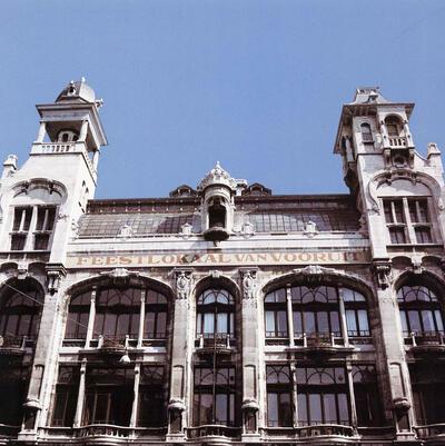 Ferdinand Dierkens (1856-1936). Coöperatieve 'Vooruit', Gent. Eclecticisme