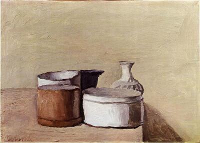 Giorgio Morandi, Stilleven. 1953/55,
