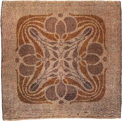 Henry van de Velde (1863-1957). Tapijt uit het Huis Hohe Pappeln, Weimar. ca. 1907. Art Nouveau