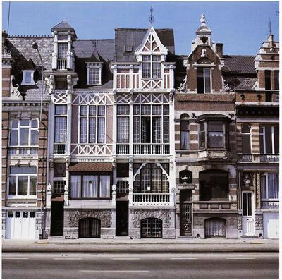 Jacob Semey (1864-1935). Vlaamse Kaai, Gent. 1894-1901. Eclecticisme