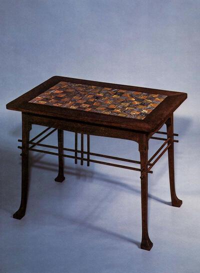 Paul Hankar (1859-1901). Tafel. Art Nouveau