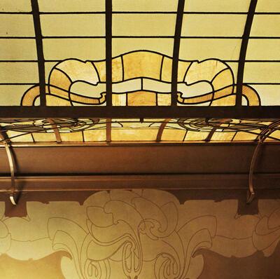 Victor Horta (1861-1947). Glazen koepel van het Hortamuseum. 1898-1901. Art Nouveau