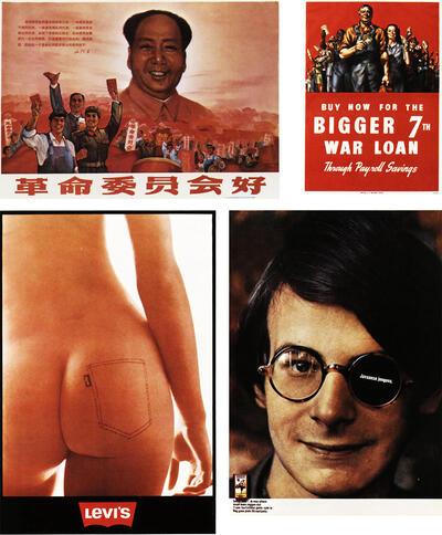 Ida van Bladel, Theo Stradman, Affiche van de Volksrepubliek China, 'Oorlogslening', Affiche van het Amerikaans Ministerie van Financiën,