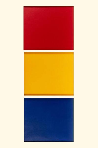 Amedée Cortier, Rood, geel, blauw. 1974, Struycken