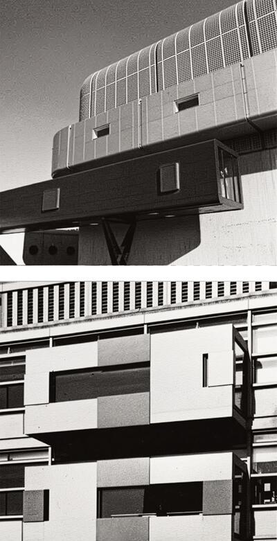 Computer Centrum AMRO-Bank, Amstelveen, metaalkundegebouw, Delft , samenwerking kunstenaar-architect