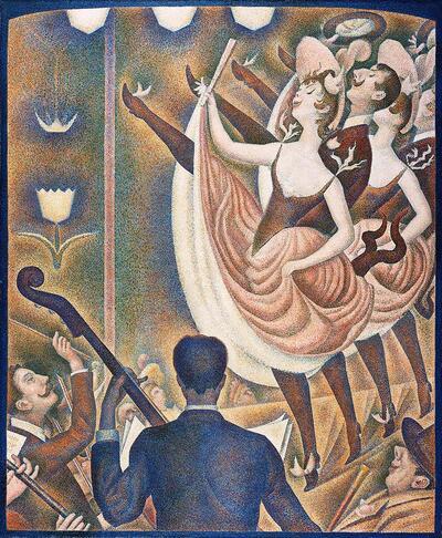 Georges Seurat, Le Chahut. 1889/90, Struycken