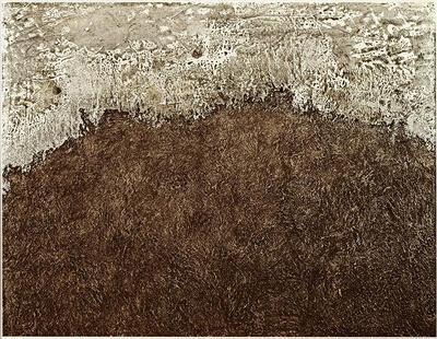 Jean Dubuffet, Le désert flamboie (De woestijn schittert), 1953, Har Sanders