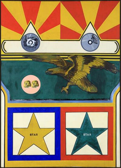 Peter Phillips, Lions versus Eagles (Leeuwen versus Adelaars), 1962, Etienne Elias