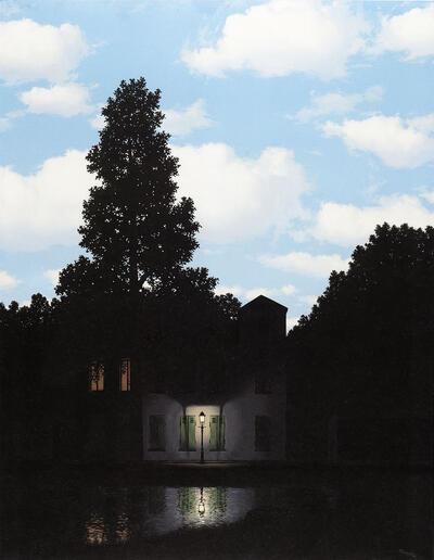 René Magritte, Het rijk der lichten, 1954, Etienne Elias