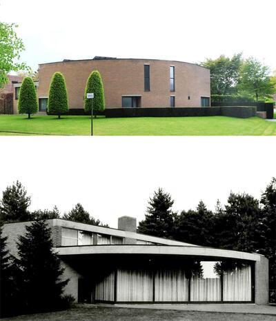 Paul Neefs, Woning Thomas. Privéwoning. Karel Druytslaan 4, Vosselaar. 1973,  Braem