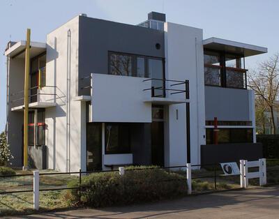 G. Rietveld, Schröderhuis,  Prins Hendriklaan, Utrecht, 1924.