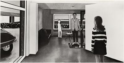 Roger Raveel, Bezoek aan het atelier, 1972,