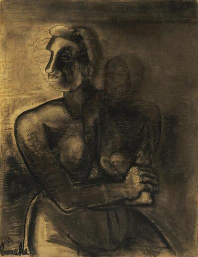Constant Permeke, Moederschap, 1929, Roger Raveel