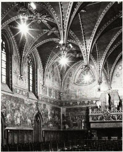 De Gotische Zaal van het Stadhuis. Brugge