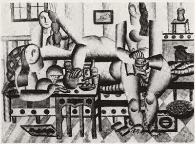 Fernand Lèger, voorstudie voor Le déjeuner, 1921, Roger Raveel
