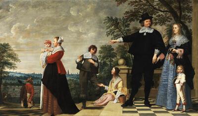 Jacob van Oost, Portret van een Brugse familie