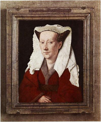 Jan van Eyck, Portret van Margaretha van Eyck, 1439, Brugge