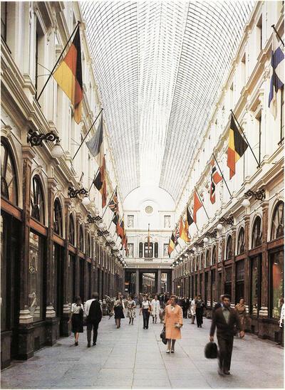 Jean-Pierre Cluysenaar, Sint-Hubertusgalerijen