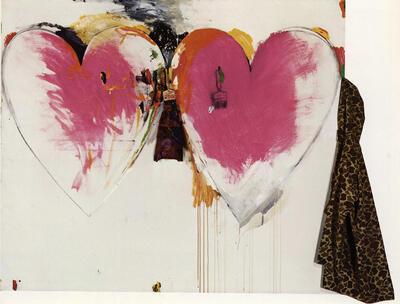 Jim Dine, Two hearts (Twee harten), 1970,
