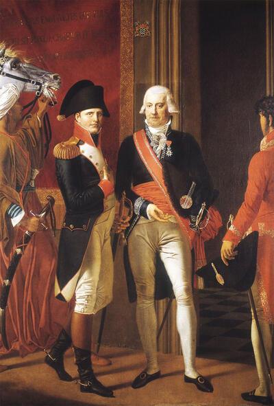 Jozef Odevaere, Burgemeester de Croeser met Napoleon, Brugge