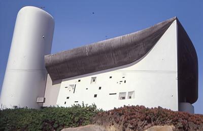 Le Corbusier, Kerk van Ronchamp,  1950-1953 