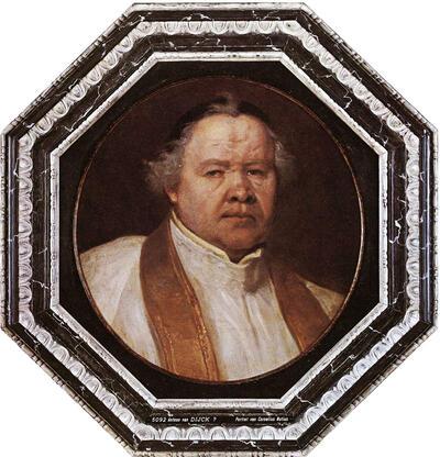 Omgeving Antoon van Dyck, Portret van Cornelius Nutius, Midden 17e eeuw