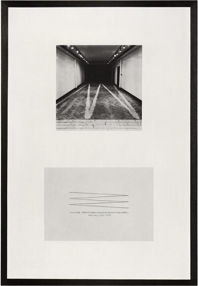 Richard Long, Zigzag/Städtisches museum  München-Giadbach, 1970