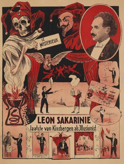 Affiche Leon Sakarinie - Collectie Kobe Van Herwegen