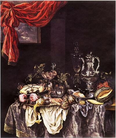 Abraham van Beyeren, Pronkstilleven 